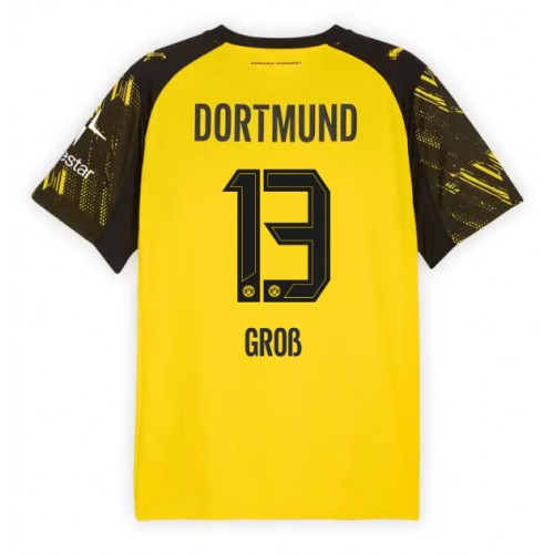 Borussia Dortmund Pascal Gross #13 Hemmatröja 2025-26 Kortärmad Borussia Dortmund Pascal Gross #13 Hemmatröja 2025-26 Kortärmad